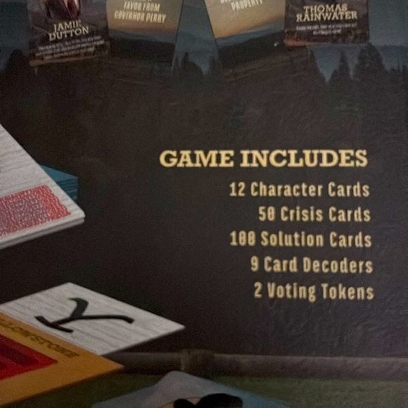 Yellowstone Paramount Network Series Game Ages 17+Nwt - Picture 5 of 6